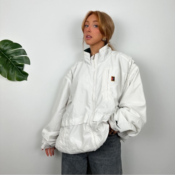 Nike Jackets & Blazers - Vintage Nike -  White Jacket
